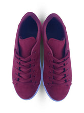 Load image into Gallery viewer, Women&#39;s Claret Red Swede Sport Shoes
