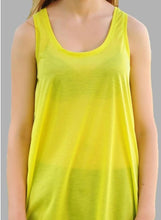 Load image into Gallery viewer, Vavin LIGHT SLEEVELESS T-SHIRT - Lemon
