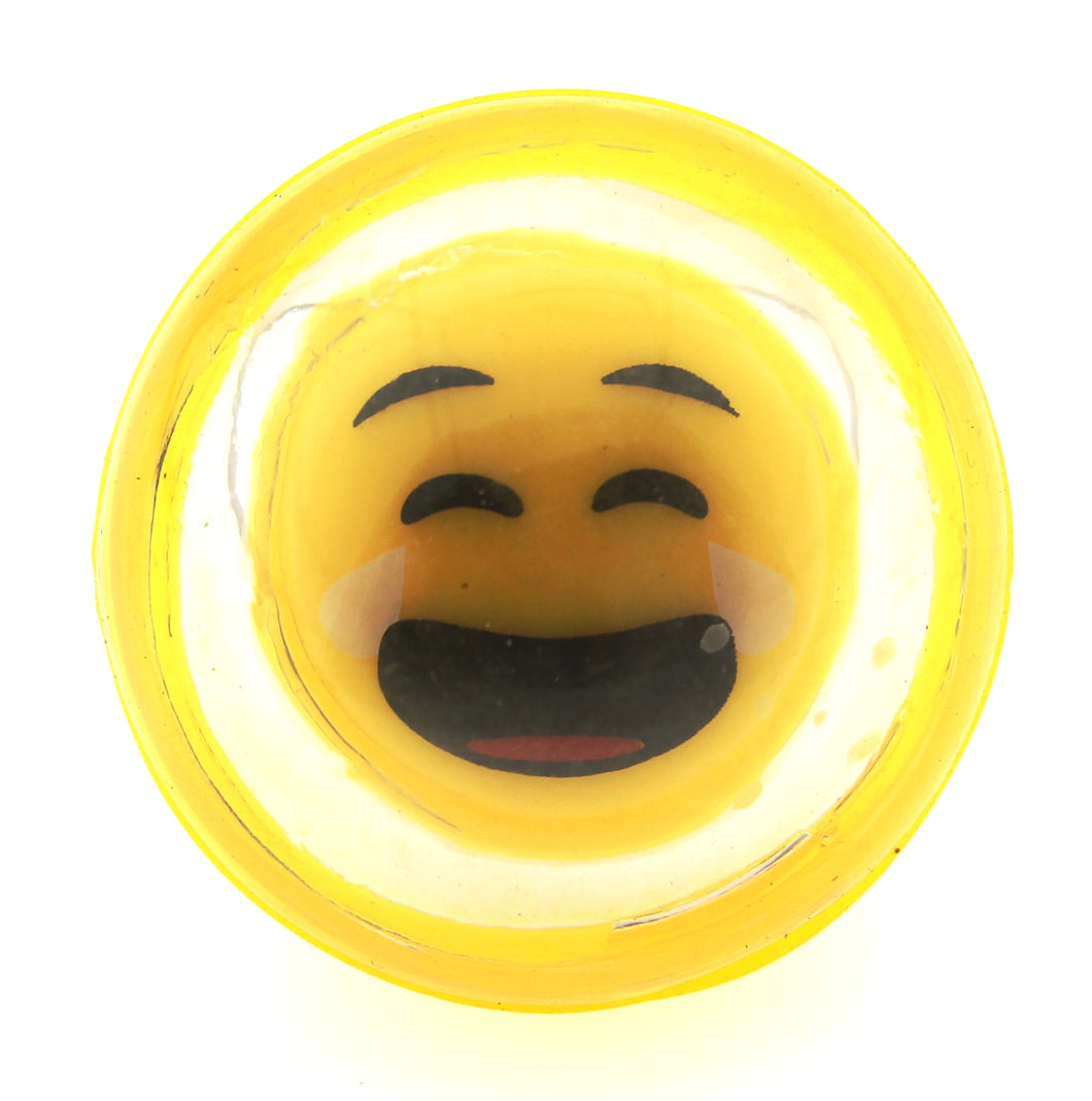 Lighted Ball With Weeping Facial Expression