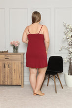 Load image into Gallery viewer, Women&#39;s Oversize Strappy Cotton Nightgown
