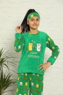 Girl's Polar Fleece Soft Pajama Set