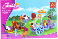 Fashion Girls Ice Cream Trolley- 140 Pieces