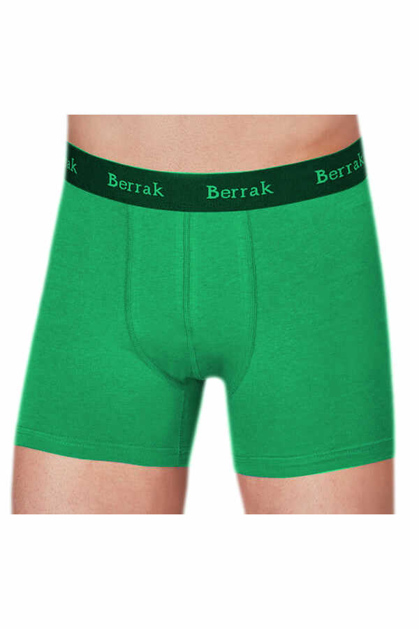 Men's Lycra Comber Cotton Green Boxer