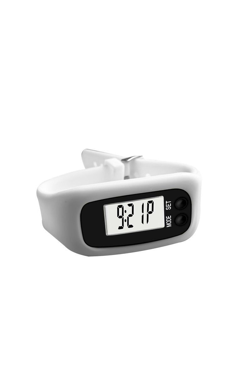 Unisex White Silicone Smart Bracelet