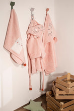 Load image into Gallery viewer, Kid&#39;s Pink Cotton Bathrobe

