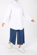 Women's Oversize White Tunic