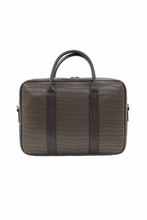 Load image into Gallery viewer, Kroko Evrak Çanta PLEVR50084 Kahve
