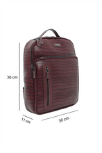 Load image into Gallery viewer, Kroko Sırt Çantası PLCAN2082 Bordo
