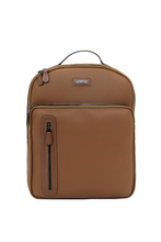 Load image into Gallery viewer, Suni Deri Sırt Çantası PLCAN2083 Taba
