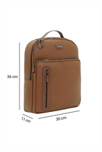 Load image into Gallery viewer, Suni Deri Sırt Çantası PLCAN2083 Taba
