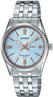 Women's Round Case Silver Metal Watch