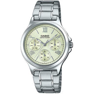 Women's Round Case Metal Strap Watch