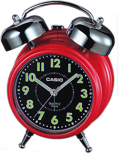 Red Table Clock