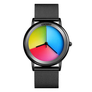 Women's Smoky Straw Metal Watch