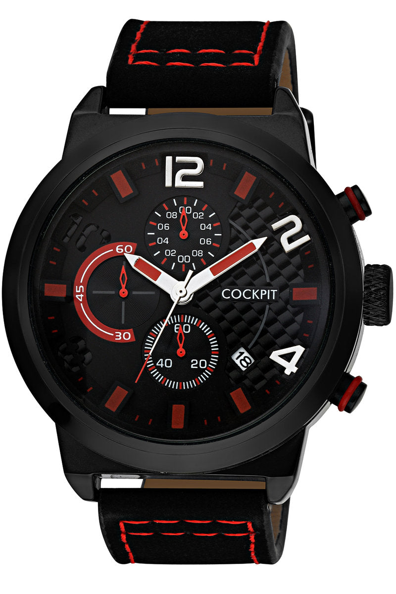 Men's Metal Case Black Watch