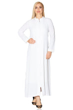 Load image into Gallery viewer, Women&#39;s Lace Detail White Full Coat
