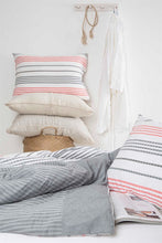 Load image into Gallery viewer, Striped Cotton Duvet Cover Set
