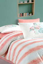 Load image into Gallery viewer, Patterned Pink Single Bed Duvet Cover Set

