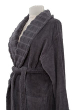 Load image into Gallery viewer, Women&#39;s Pocket Anthracite Bathrobe
