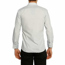 Load image into Gallery viewer, Men&#39;s Slim Fit Long Sleeves Plain Grey Shirt
