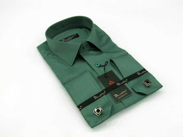 Slim Fit Micro Fabric Buttoned Plain Khaki Shirt