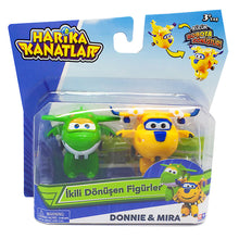 Load image into Gallery viewer, Super Wings Mini Figure- Donnie &amp; Mira
