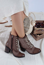 Load image into Gallery viewer, Women&#39;s Mink Leather - Swede Boots
