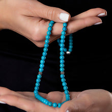 Load image into Gallery viewer, Women&#39;s Turquoise Natural Stone Bracelet - Necklace - Prayer Beads Accessory (1 Pieces)
