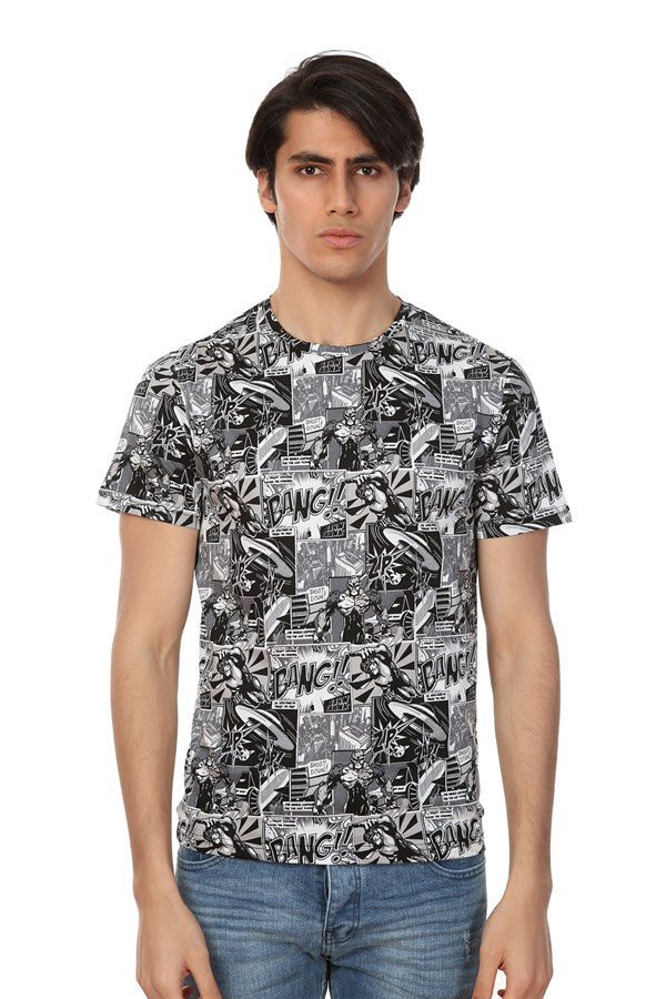 Men's Digital Print T-shirt