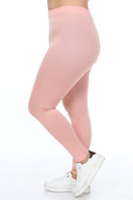 Load image into Gallery viewer, Women&#39;s Oversize Pink Straight Fit Slimming Leggings
