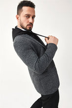 Load image into Gallery viewer, Men&#39;s Flap Pocket Jacquard Slim Fit Jacket
