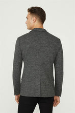 Load image into Gallery viewer, Men&#39;s Flap Pocket Jacquard Slim Fit Jacket
