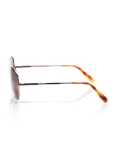 Load image into Gallery viewer, Unisex Brown Lens Metal Frame Sunglasses
