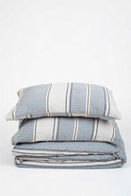 Load image into Gallery viewer, Striped Cotton Duvet Cover Set

