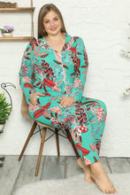 Load image into Gallery viewer, Women&#39;s Oversize Long Sleeves Pocket Cotton Pajama Set
