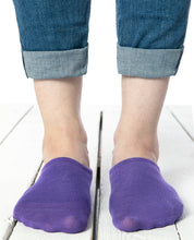 Load image into Gallery viewer, Unisex Purple Non-Slip Silicone Babette Socks
