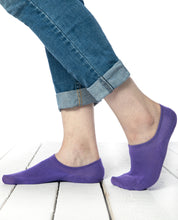 Load image into Gallery viewer, Unisex Purple Non-Slip Silicone Babette Socks
