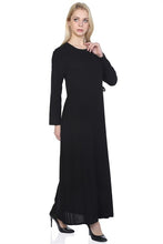 Load image into Gallery viewer, Women&#39;s Embroidered Black Abaya
