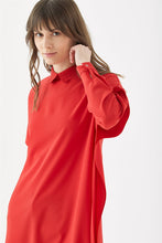 Load image into Gallery viewer, Women&#39;s Oversize Red Tunic
