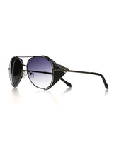 Load image into Gallery viewer, Unisex Black Metal Sunglasses
