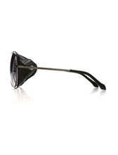 Load image into Gallery viewer, Unisex Black Metal Sunglasses
