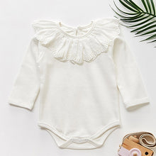 Load image into Gallery viewer, Baby Girl Romper Long Sleeve Clothes For Girls Lace Newborn Baby Rompers For Girls Jumpsuit 100% Cotton Baby Boys Romper
