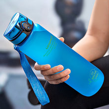 Load image into Gallery viewer, Eco-Friendly High Quality Portable Sports Gym Water Bottle 500ML 1000ML BPA Free Leak Proof
