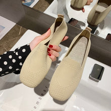 Load image into Gallery viewer, Plus Size Spring Women Fabric Loafers Breathable Sneaker Shoes
