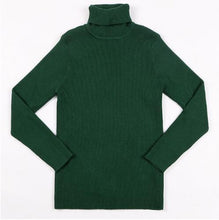 Load image into Gallery viewer, 2021 Autumn Baby Boys Girls Turtleneck Sweaters Sweater Kids Sweaters For Winter Knitted Bottoming Boys Sweaters Vetement Enfant
