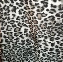 Load image into Gallery viewer, Leopard Fabric Skirt Chiffon Stretchy Fashion Shirts cloth Fabric Colorful Classic Material
