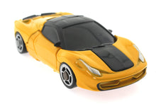 Load image into Gallery viewer, Yellow Metal Car- Transforming Robot
