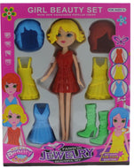 Changes Clothes Fashion Doll With Yellow Hair