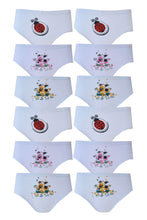 Load image into Gallery viewer, Girl&#39;s Cotton Panties - 12 Pieces
