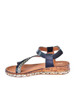 Load image into Gallery viewer, Women&#39;s Black Casual Sandals
